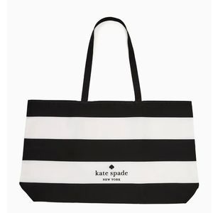 Kate spade canvas tote bag